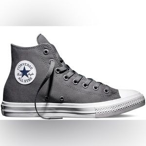 👟Converse Chuck Taylor All Star II, Bold Gray Thunder, Hi-Top Shoes